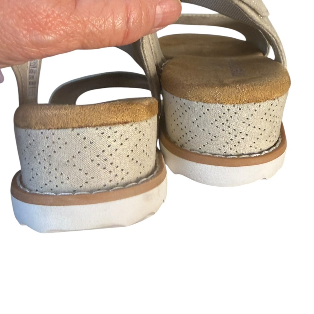 NWT Skechers Cali Beverly Summer Cove Wedge Sandals Tan 6.5 - Picture 8 of 14